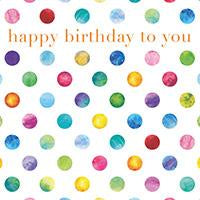 Happy Birthday - Dots