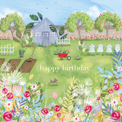 Happy Birthday - Garden